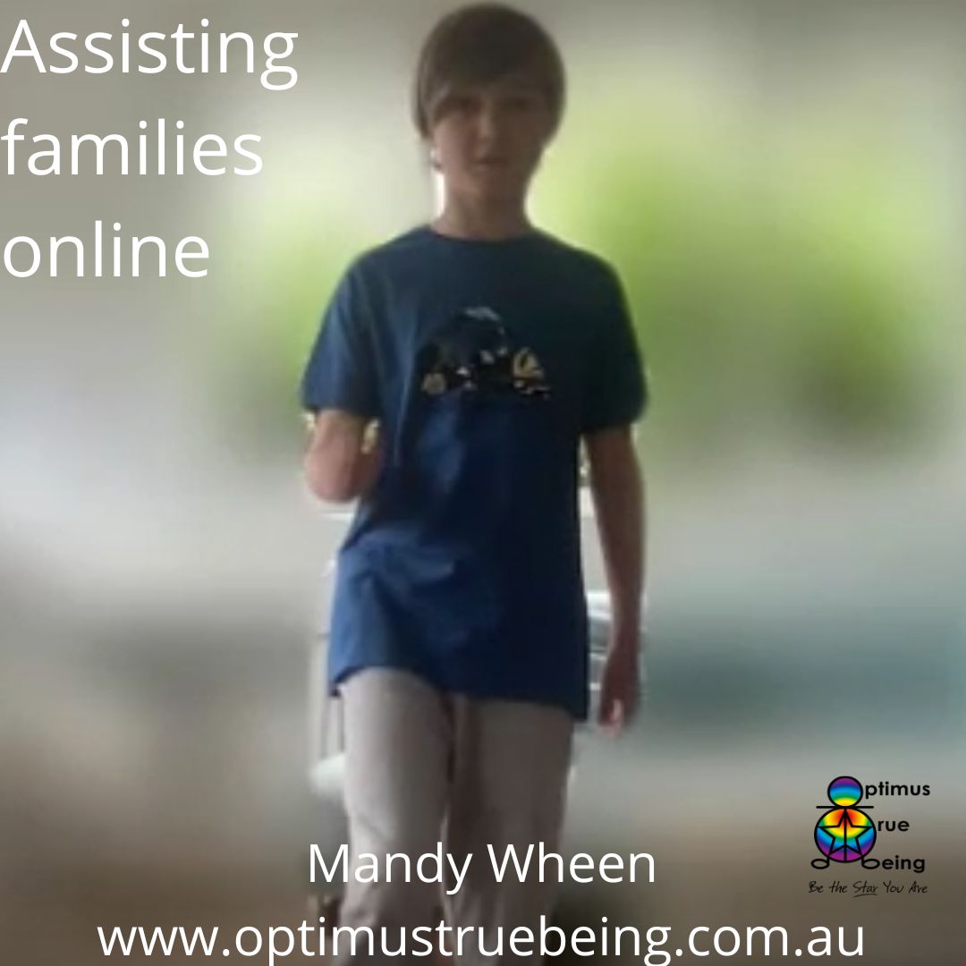 Online kinesiology sessions, assisting families